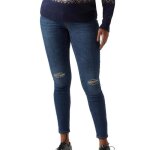 Jean de grossesse bleu femme vero moda maternity 3139 20017992