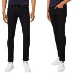 Jean guess homme noir slim m2yan1d4q51