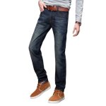 Jean homme - insfity - regular droit - 5 poches - bleu