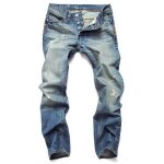 Jeans homme - mobigarlan - slim - déchirures - bleu fbc157 Jeans homme - mobigarlan - slim - déchirures - bleu fbc157