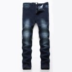 Jeans homme slim stretch - aievis - taille standard - effet blanchi et délavé - couleur unie - denim ... Jeans homme slim stretch - aievis - taille standard - effet blanchi et délavé - couleur unie - denim ...