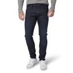 Jean homme tom tailor denim piers slim - blue black denim - taille basse - coupe ajuste