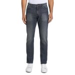 Jean homme tom tailor marvin straight - 101 en denim stretch - mid stone wash denim