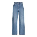 Jeans large taille haute femme jack & jones tokyo rr6009 - light blue denim - 30x34