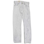 Jeans levis 501 homme blanc 0543 dlav bleu