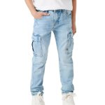 Jeans - name it - silas tap cargo - bleu clair - regular - gar�on