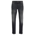 Jean noir - jack & jones - jjimike jjoriginal jos 711 noos - coupe regular - taille 28w x 32l - d�tail ...