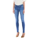 Jeans - only - blush life mid - coupe skinny - denim moyen - effet us�