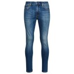 Jeans pantalon de costume superdry vintage slim - mercer mid blue - homme