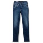 Jeans - replay - anbass hyperflex - bleu fonc - slim - homme