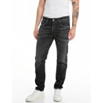 Jean replay willbi original - noir - coupe droite - homme