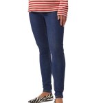 Jeans skinny bleu fonc femme mamalicous cilia