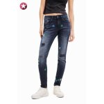 Jeans skinny brod femme desigual push - up