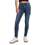 Jean skinny femme - superdry - fulton vintage blue - taille standard - coton bio Jean skinny femme - superdry - fulton vintage blue - taille standard - coton bio