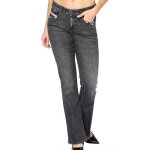Jean slim fit gris femme diesel 1969 debbey