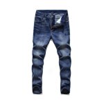 Jean slim fit homme stretch - insfity - effet délavé - bleu Jean slim fit homme stretch - insfity - effet délavé - bleu