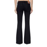Jean slim fit noir femme diesel pantaloni