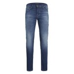 Jean slim - jack & jones - glenn - bleu - effet délavé et plissé - homme Jean slim - jack & jones - glenn - bleu - effet délavé et plissé - homme