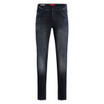 Jean slim - jack & jones - glenn - coton m�lang� - couleur nuit - taille standard