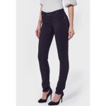 Jean slim noir femme - kaporal - lockk - effet push - up - coupe slim - taille standard