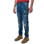 Jean slim stretch destroy - kaporal - homme