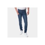 Jean slim stretch - hopenlife - homme - bleu - taille basse