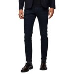 Jean slim - selected - leon 6155 - super stretch - noir - taille standard - homme