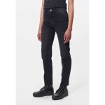 Jean straight femme slan - kaporal - taille haute - noir