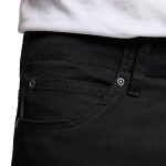 Jeans droit noir - lee - coupe droite - 5 poches - coton - taille standard