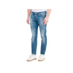 Jeans - le temps des cerises - keron 711 slim - bleu - coton - homme
