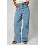 Jean wideleg femme song - kaporal - taille basse - gris