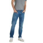 Jeans - wrangler - grensboro stroke - bleu - regular - homme