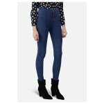 Jegging slim bleu femme