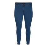 Jegging slim femme vero moda rudy - medium blue denim - 46x32