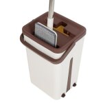 Jeobest� balai � t�te pivotante 360� - seau � double compartiment - autoclean mop