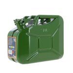 Jerrican design us mtal 10l - - precission steel - jerrican essence - bonne rsistance aux chocs et ...