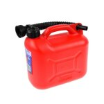 Jerrican essence en plastique avec bec verseur 5 l