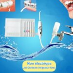 Jet dentaire hydropulseur irrigateur oral professionnel avec connecteur 6 busesportable nettoyeur dents ... Jet dentaire hydropulseur irrigateur oral professionnel avec connecteur 6 busesportable nettoyeur dents ...