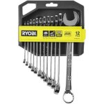 Jeu de 12 cls (8 9 10 11 12 13 14 15 16 17 19 22 mm) - ryobi - angle de reprise 15 - compatible avec ...