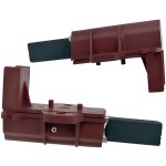Jeu de 2 charbons moteur - machine � laver lave - linge - indesit ariston hotpoint samsung aya scholtes ...