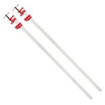 Jeu de 2 serres joints dormants aluminium 124 cm -  dgagement rapide
