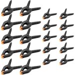 Jeu de 20 pince � ressort bricolage outillage serre - joints pinces clips clamps de pr�hension pour bois ...