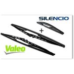 Jeu de 3 balais essuie glace avant / arrire pour alfa romeo 145 de 06 / 1996  10 / 2000 - valeo silencio ...