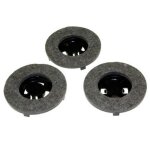 Accessoire - chambord - z5 - jeu de 3 disques feutre - compatible avec plusieurs marques - cireuse