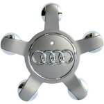 Jeu de 4 caches - moyeux 8r0 601 165 roue embl�me pour enjoliveurs de pour audi?gris?
