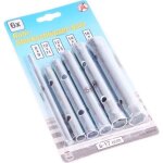 Jeu de 5 cl�s � tube - kraftmann - tailles : 8 / 9 - 10 / 11 - 12 / 13 - 14 / 15 - 16 / 17 - outil � ...