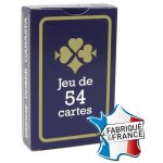 Jeu de 54 cartes - gauloise bleue - bridge - adulte - mixte
