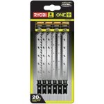 Jeu de 6 lames spciales pour scie sauteuse ryobi one + rak6jsbw