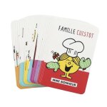 Jeu de 7 familles monsieur & madame 8cm multicolore