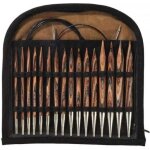 Jeu daiguilles circulaires - prym - 8 paires - multicolore - pochette zipp�e - 4 c�bles inclus